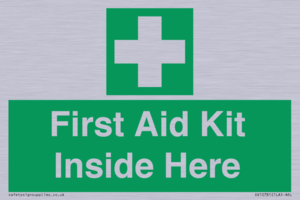 First Aid Kit Inside Here